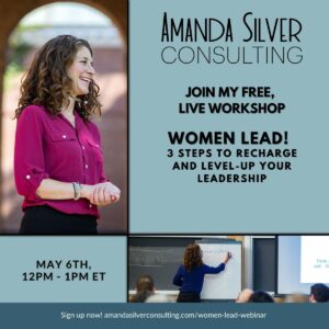 Women LEAD! 3 Steps to Recharge and Level-up Your Leadership